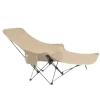 Military lottery three-speed outdoor folding chair, leg rest with foot rest, lounge chair, lazy moon chair, suitable for sitting and lying down, midday rest chair wholesale Item Picture
